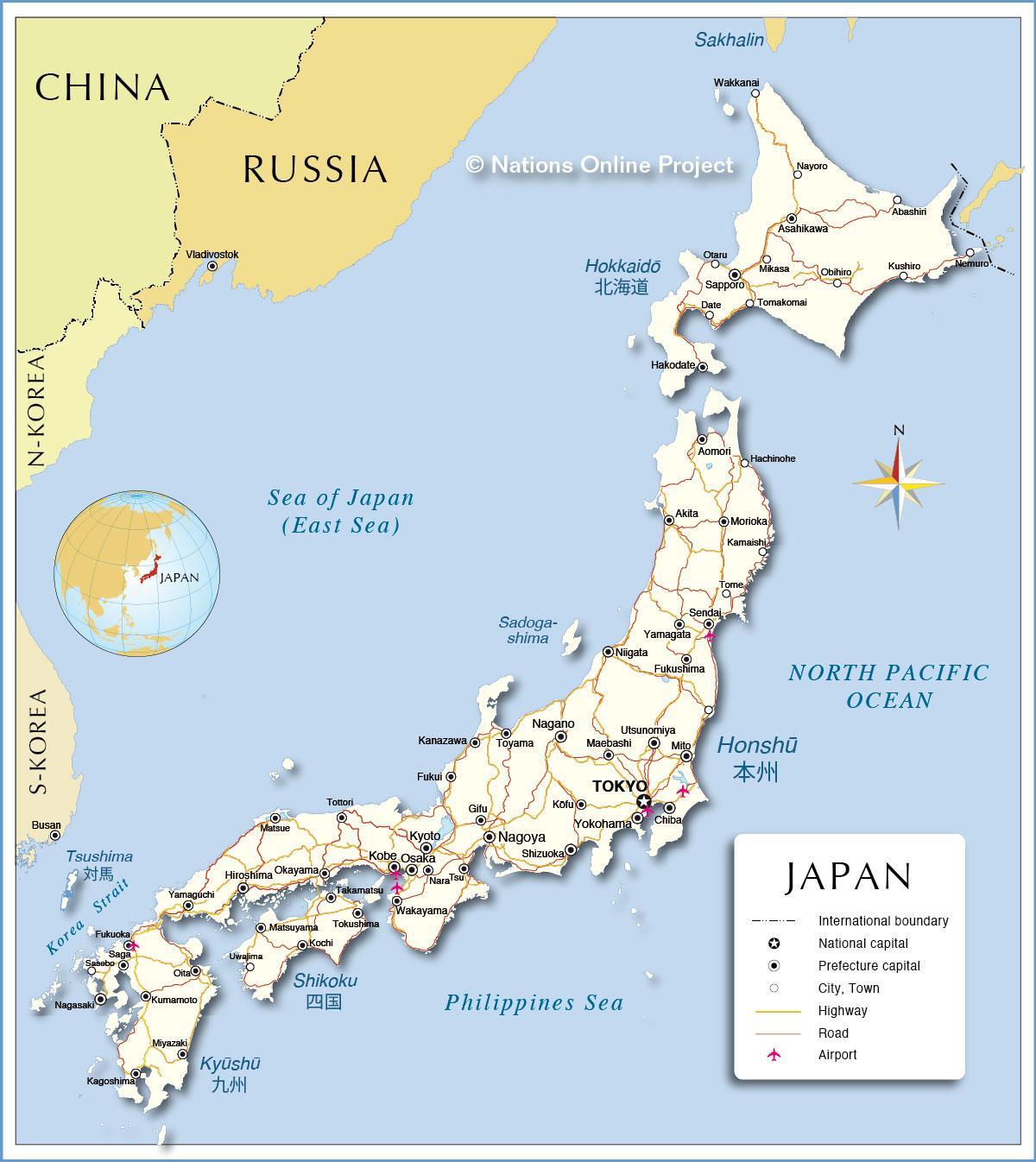 karta japan