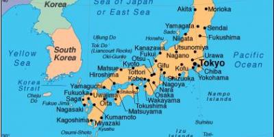 Karta japan öar